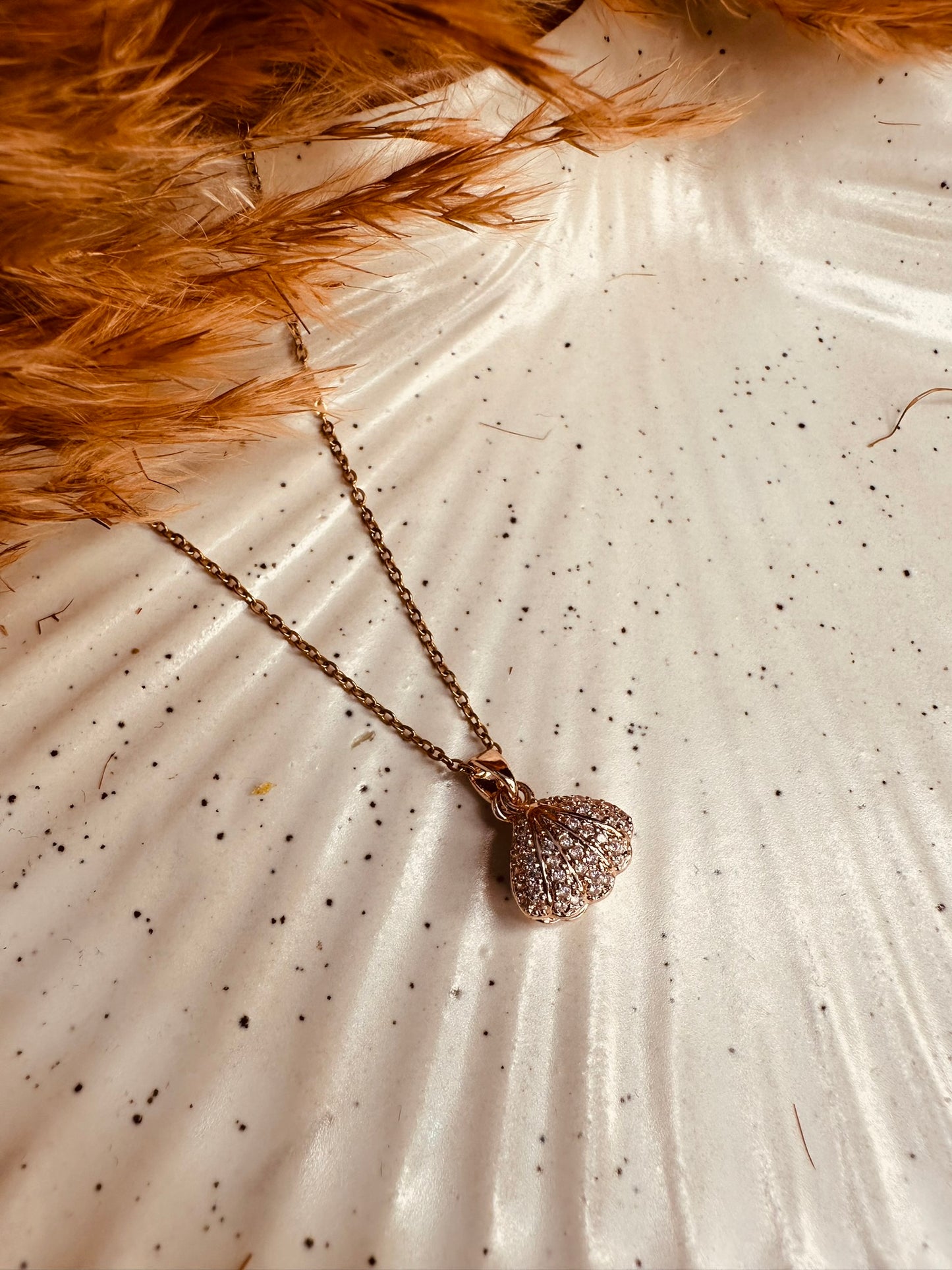 Pearl Shell Pendant Necklace – Ocean Inspired Chain for Women