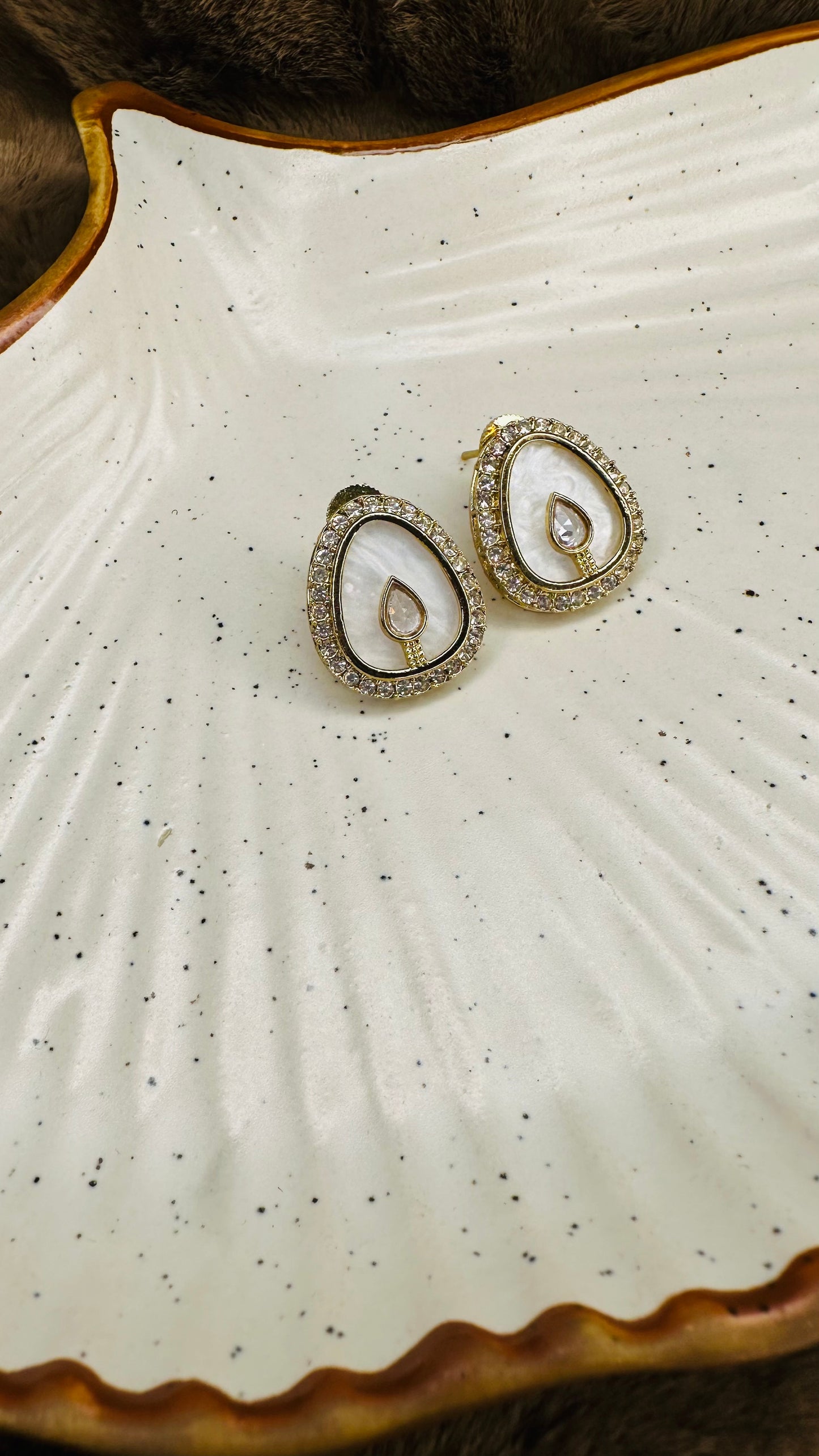 Hey Bae Ethnic Kundan Necklace Set with Earrings – Traditional & Festive Jewelry