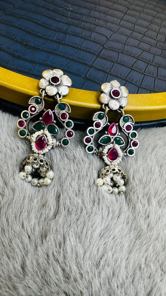 Rangrez Boho Jhumkas