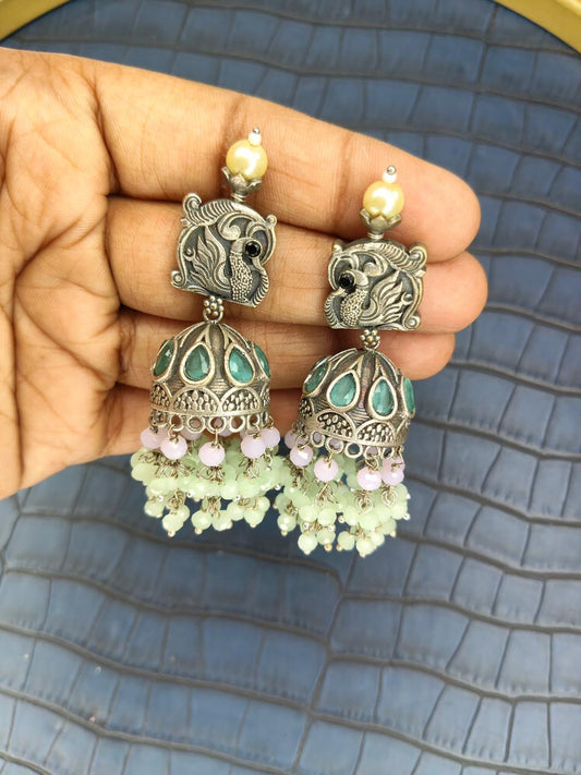 Noor-e-Rang Jhumkas