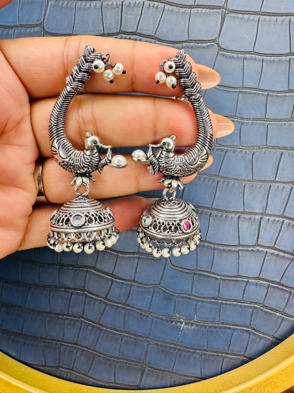 Mayur Veda Jhumkas
