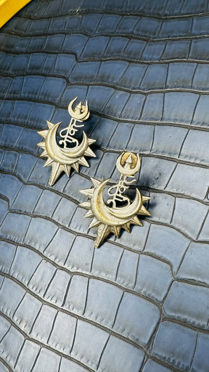Shakti Oxidised Earrings