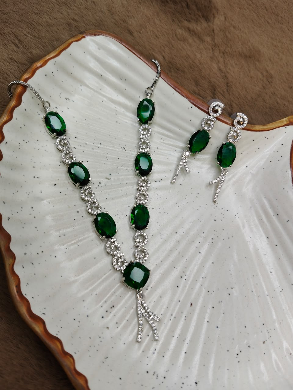 Celeste Emerald Set