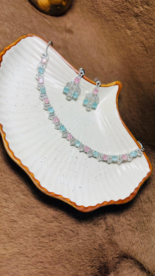Pastel Harmony Necklace Set