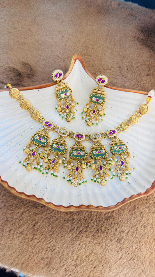 Hey Bae Meher Gulnaar Necklace Set