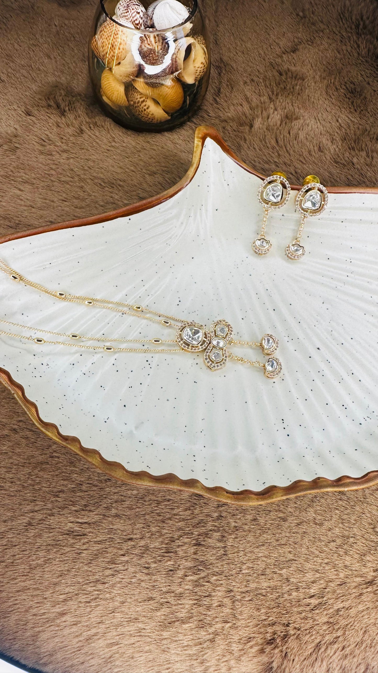Hey Bae Elara Moissanite Layered Set