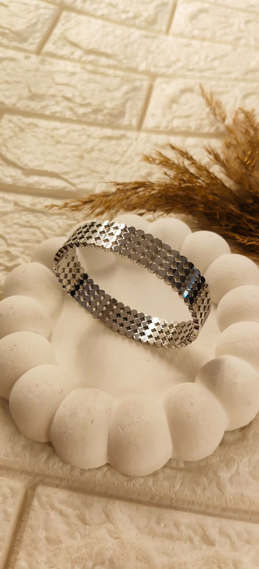 Woven Luxe Bangle Bracelet