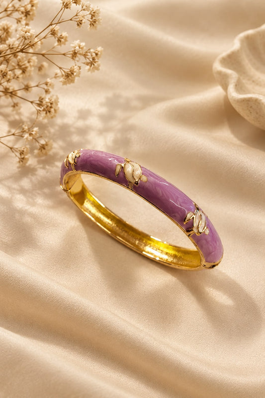Statement Enamel Bangle