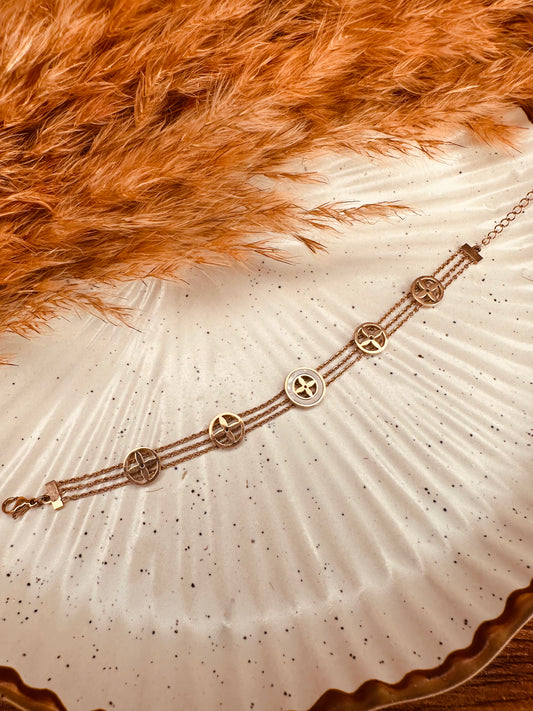 Adjustable Gold Chain Bracelet – HeyBae Jewelry