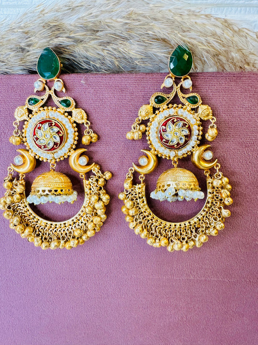 Hey Bae Handcrafted Chandelier Earrings