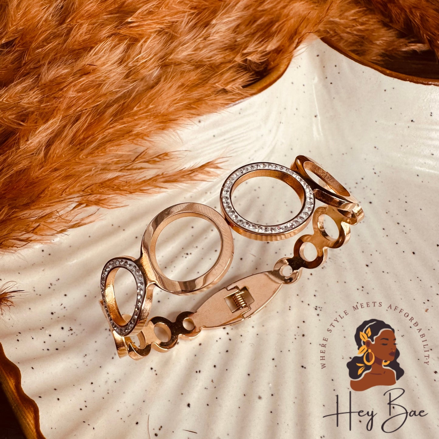 HeyBae Anti-Tarnish Kada Bangles styled for festive and wedding looks