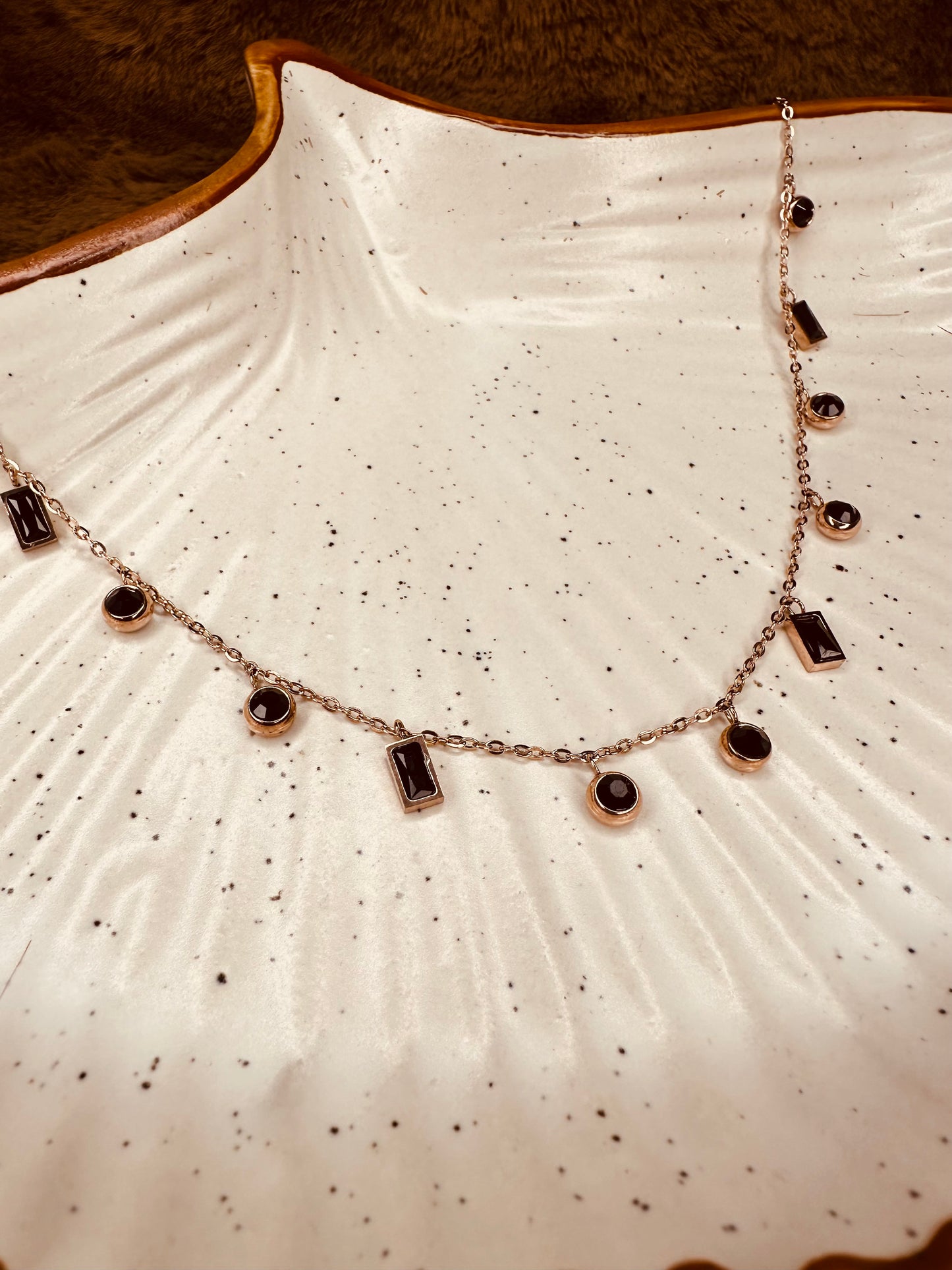 HeyBae Anti Tarnish Charm Necklace in Premium Gift Box Packaging