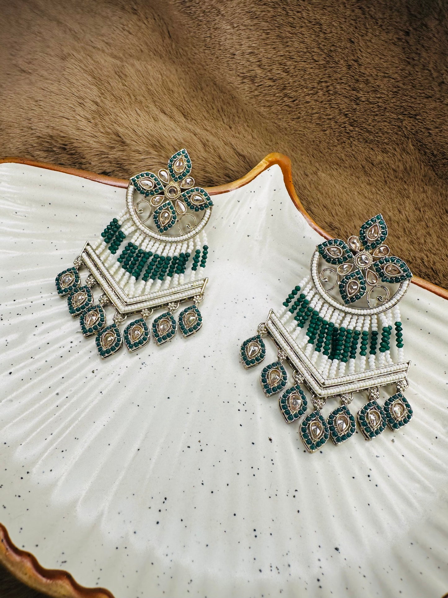 HeyBae Ethnic Hoop Earrings in Premium Gift Box