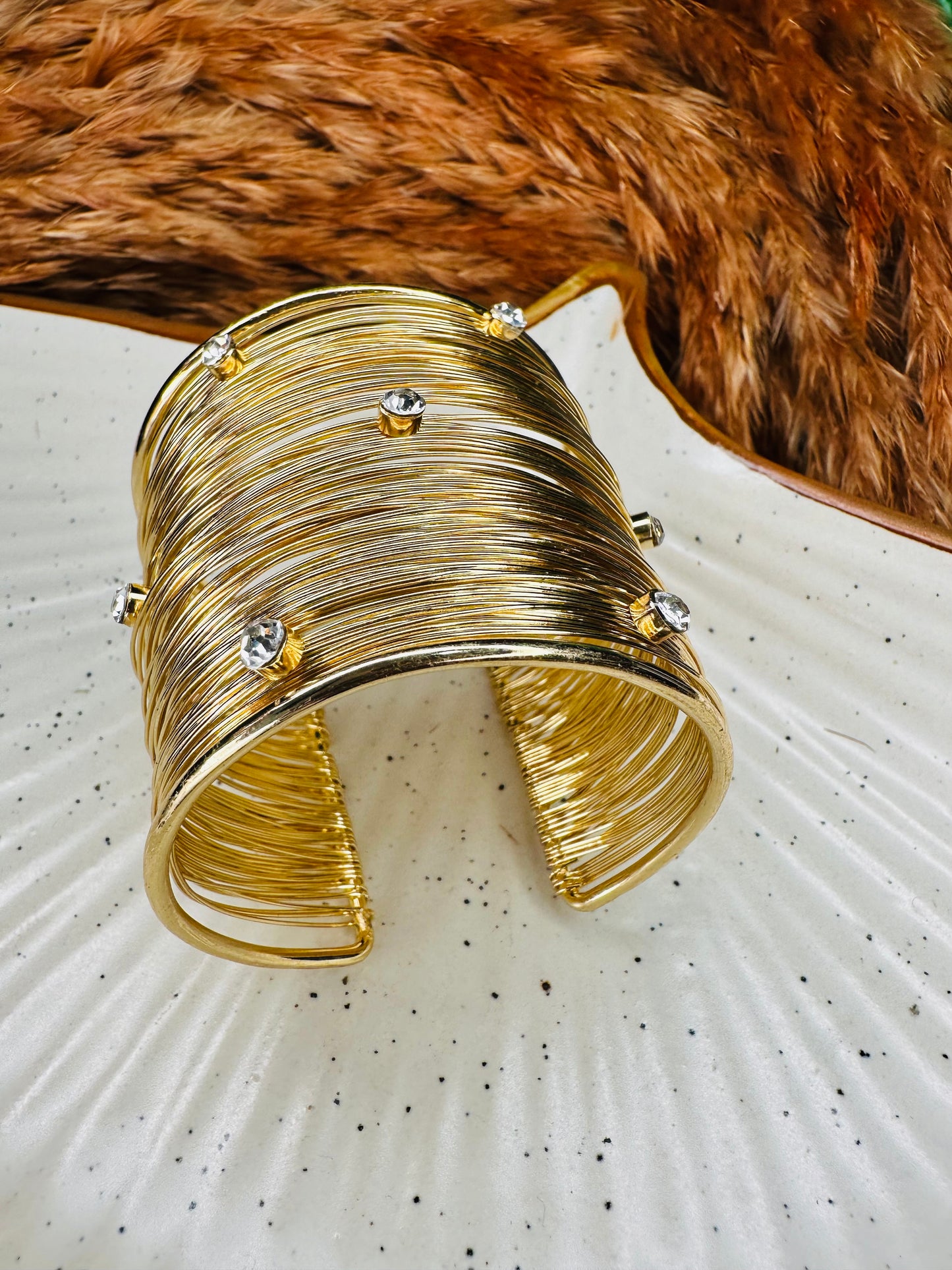 Gold ethnic bangles in HeyBae premium gift jewelry