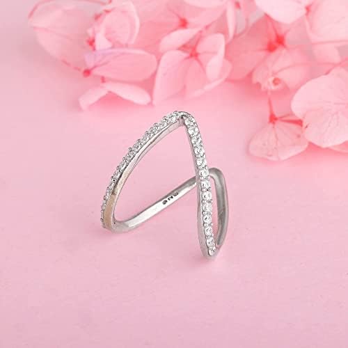 HeyBae Silver Adjustable Ring – minimalist stainless steel jewelry for women