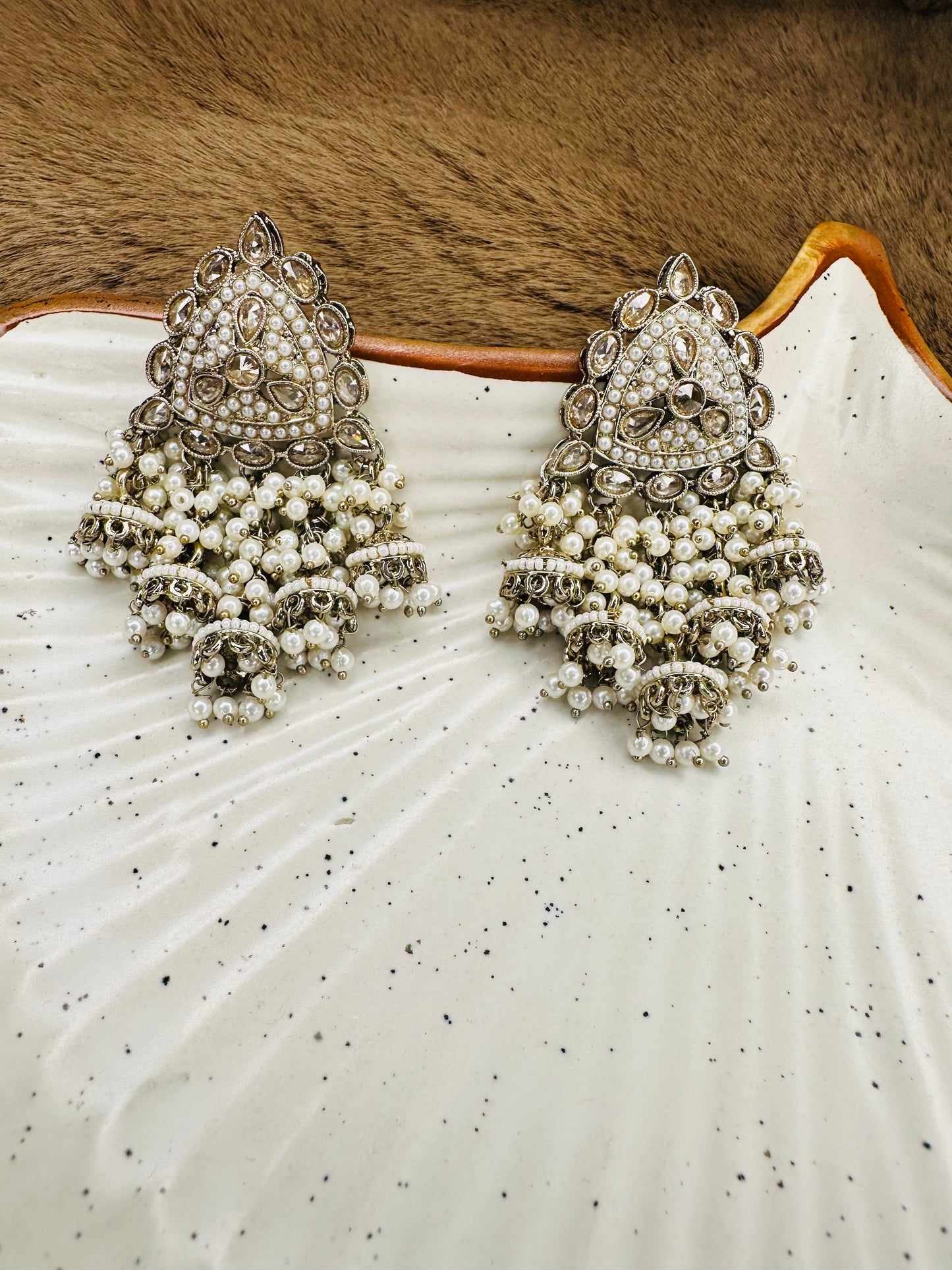 HeyBae Jhumka Hoop Earrings in Premium Festive Box