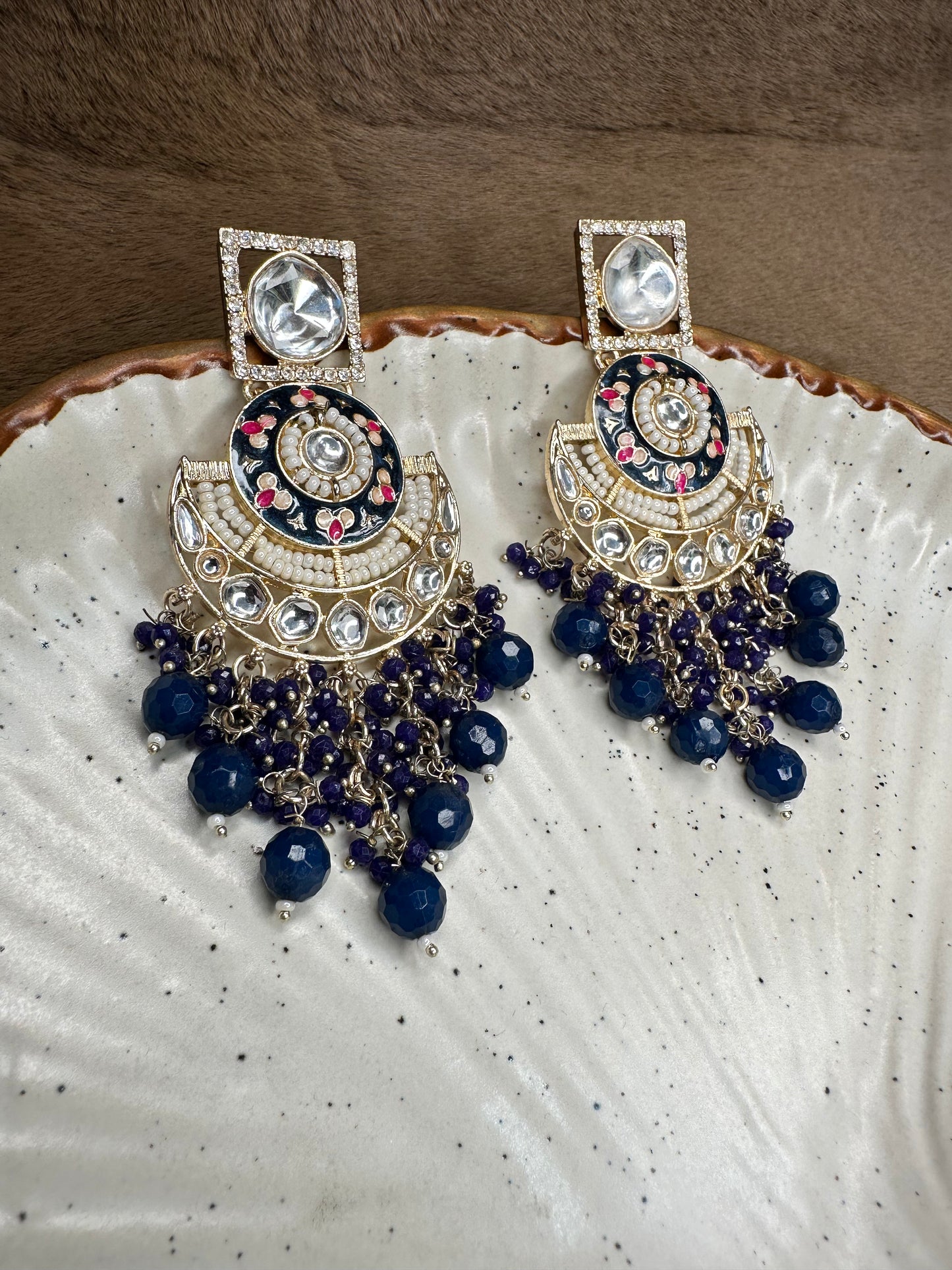 Oxidized Silver Ethnic Earrings for Festive & Traditional Outfits