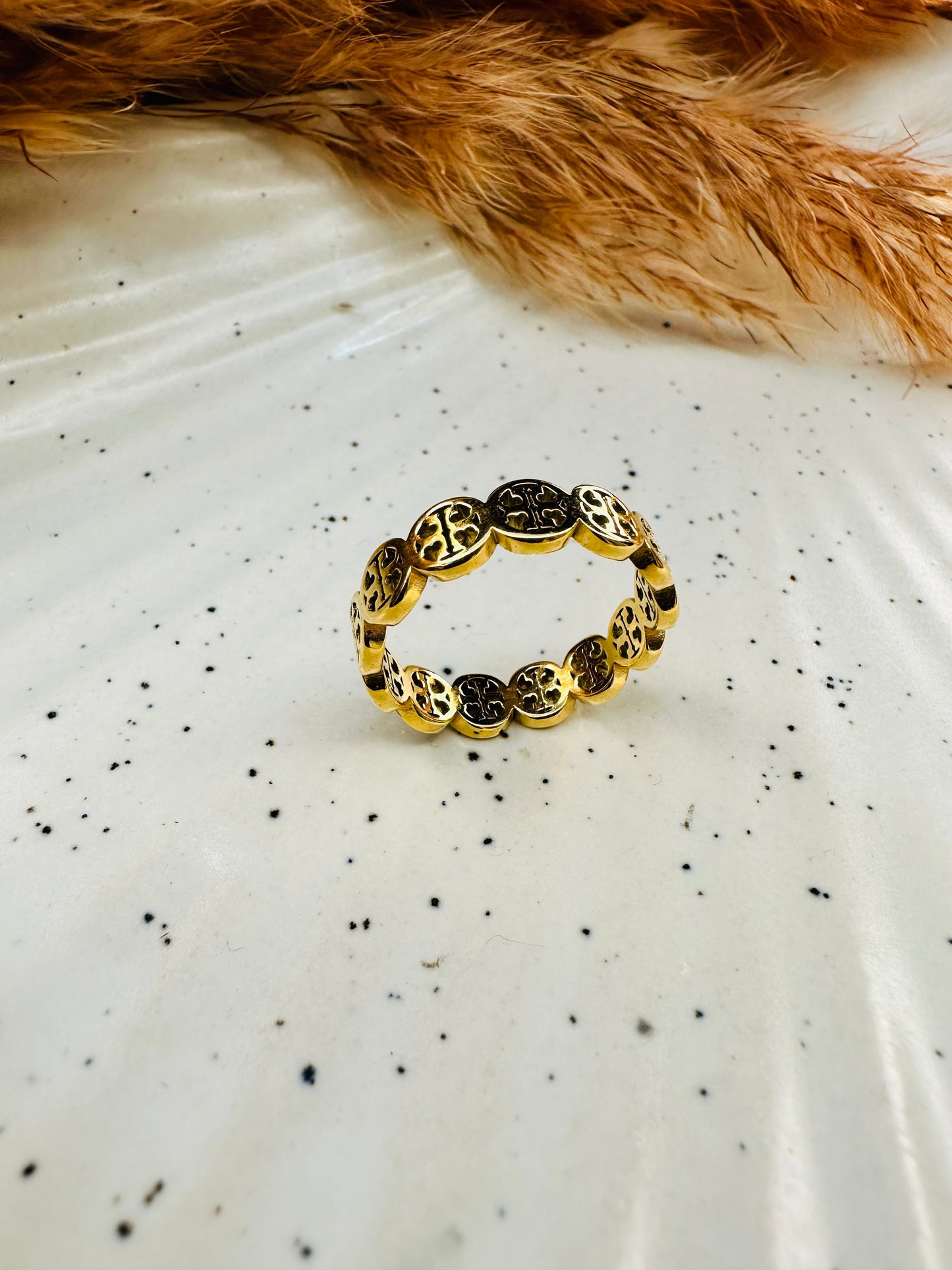 HeyBae Stylish Anti-Tarnish Band Ring – Perfect for Every Occasion