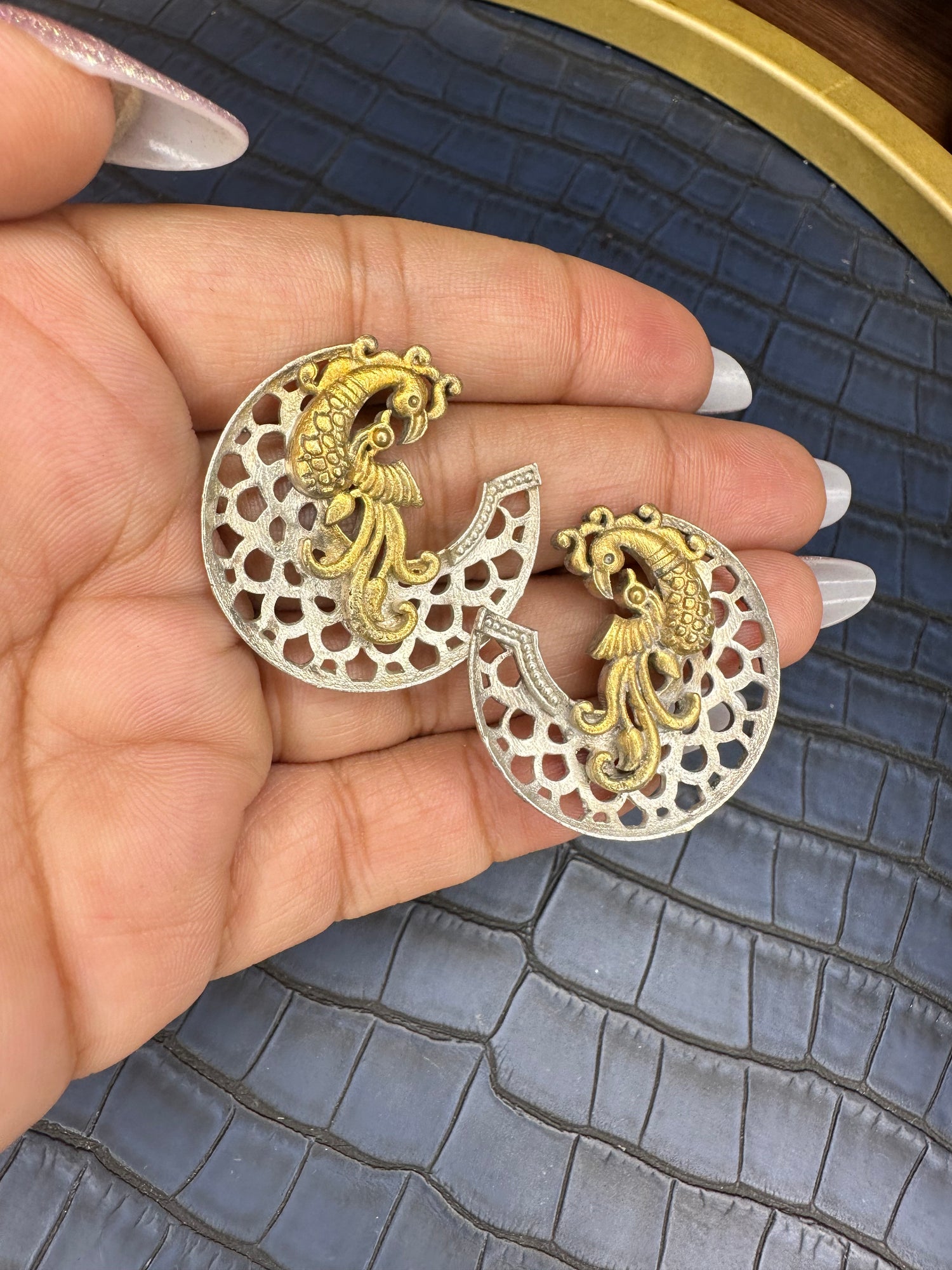 Oxidised Earrings
