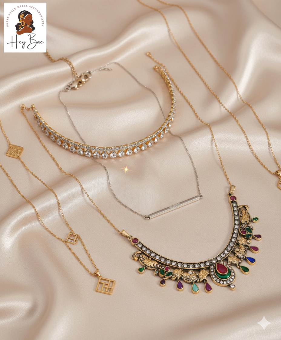 Necklaces Under ₹1499 – Trendy, AD, Minimal & Statement Jewellery for Women