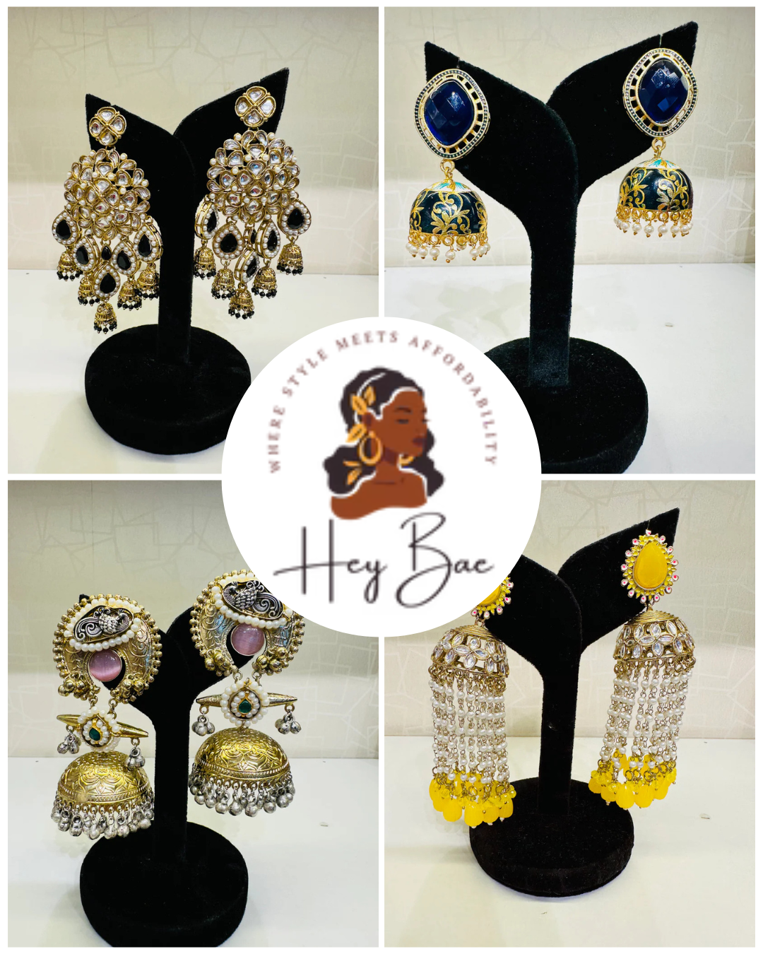 American Diamond earrings for parties and weddings – sparkly and elegant styles