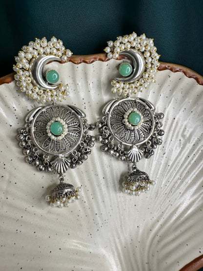 antique-silver-white-ethnic-earrings-by-heybae
