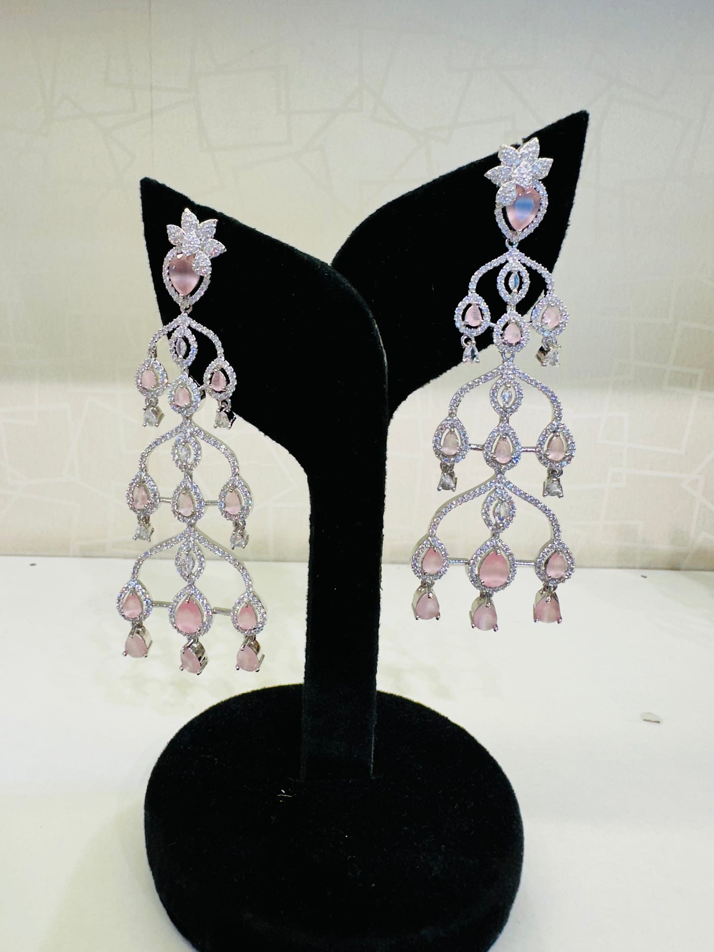 HeyBae Long AD Dangler Earrings for Ethnic Wear