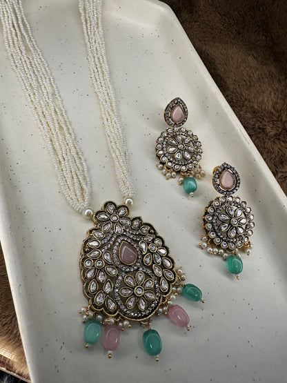 Full Bridal Necklace & Earrings Set
