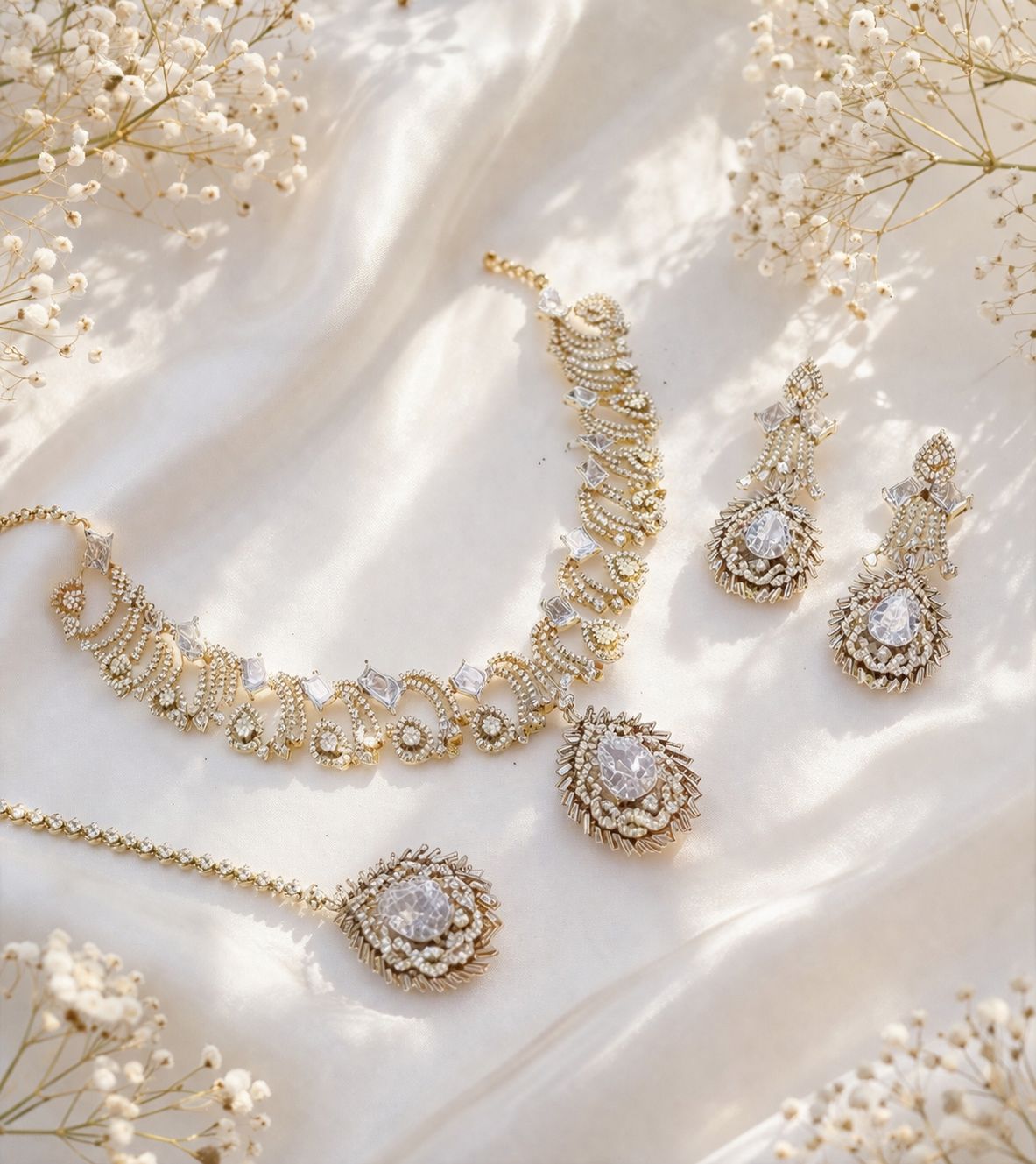 Hey Bae Celestial Radiance Bridal Jewelry Set