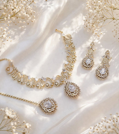 Hey Bae Celestial Radiance Bridal Jewelry Set