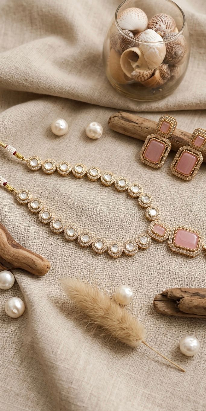 Hey Bae Rosé Lumière Moissanite Set