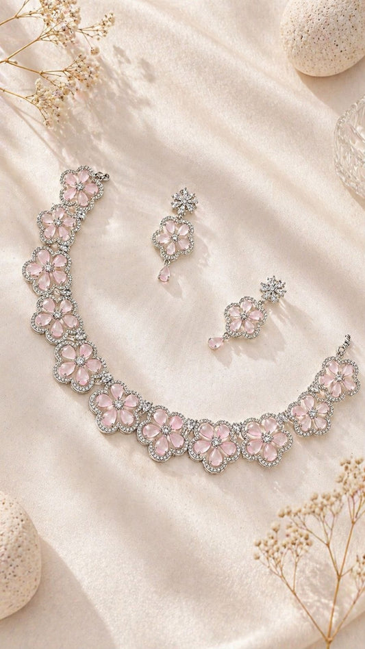 Bella Rosé Necklace Set