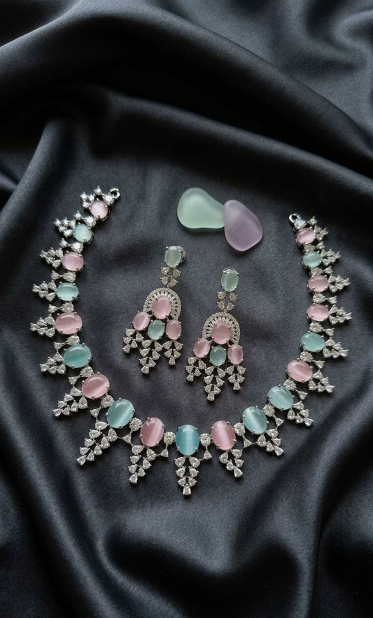 Celestial Blush Necklace Set