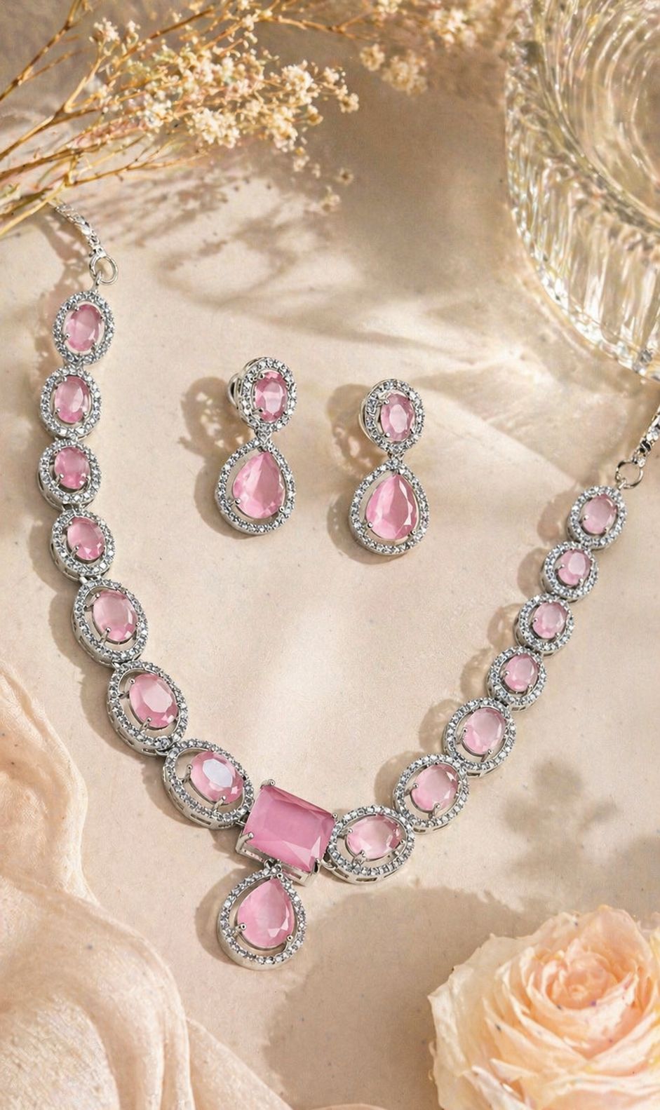 Blush Royale Necklace Set
