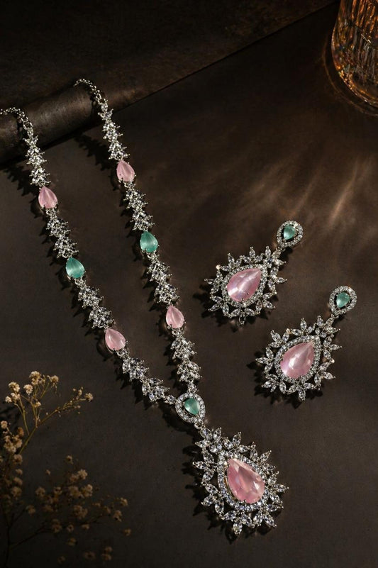 Aurora Blush Necklace Set
