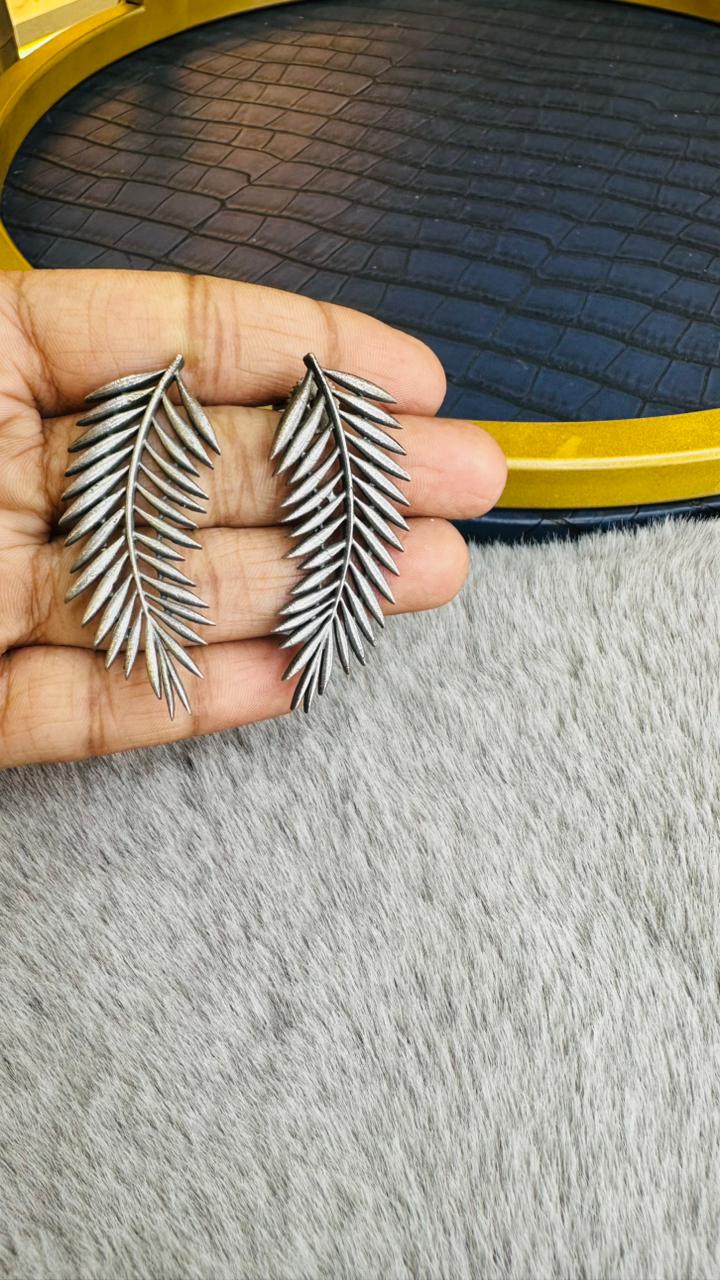 Boho Leaf Earings