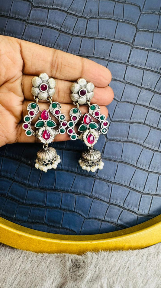 Rangrez Boho Jhumkas