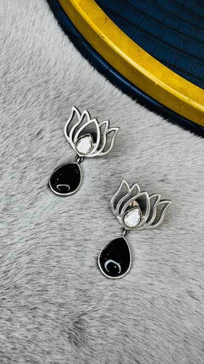 Lotus Dew Drops Earings