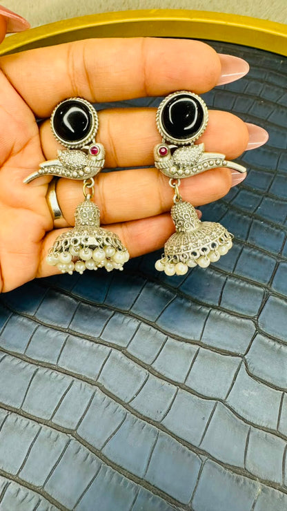 Shyam Mayuri Jhumkas
