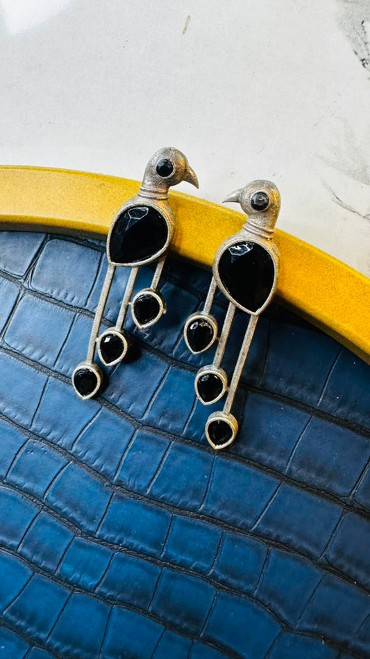 Noir Mayur Earrings