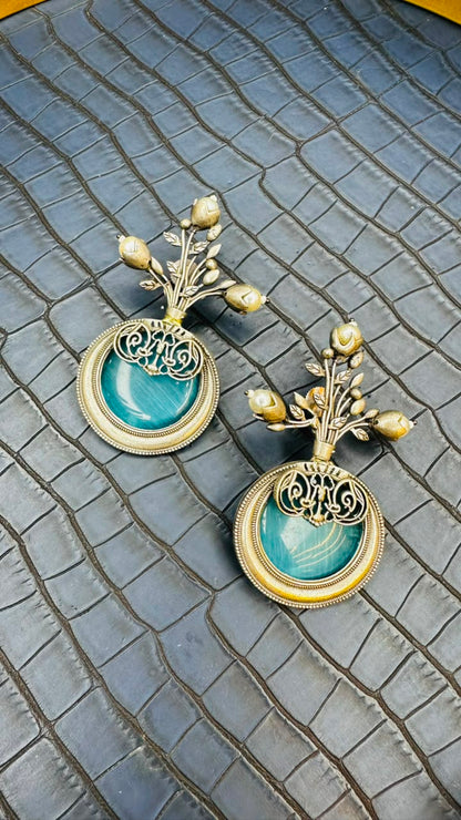 Neel Gulmohar Earrings