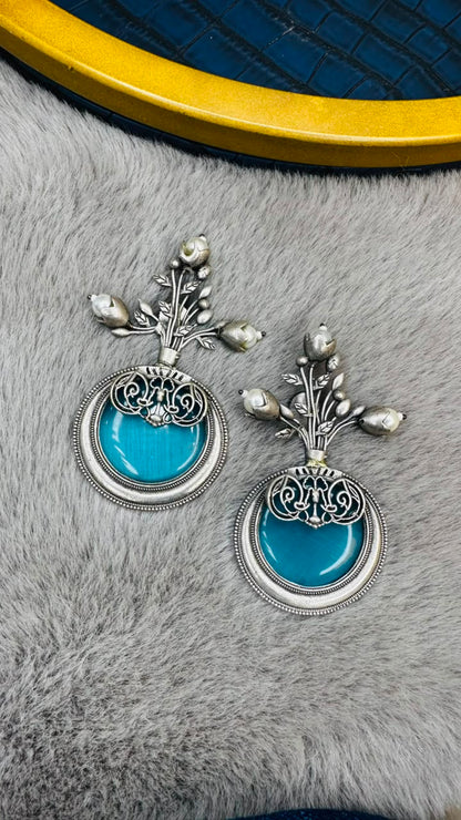 Neel Gulmohar Earrings