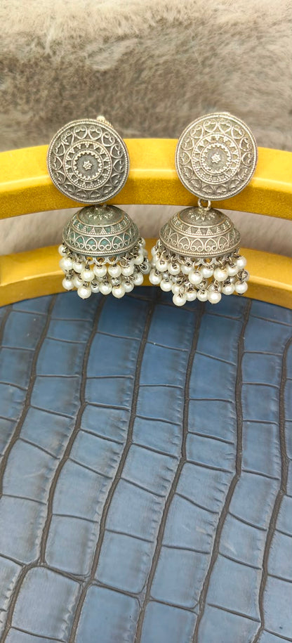 Abeer Pearl Jhumkis