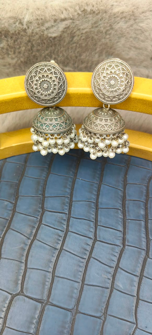 Abeer Pearl Jhumkis