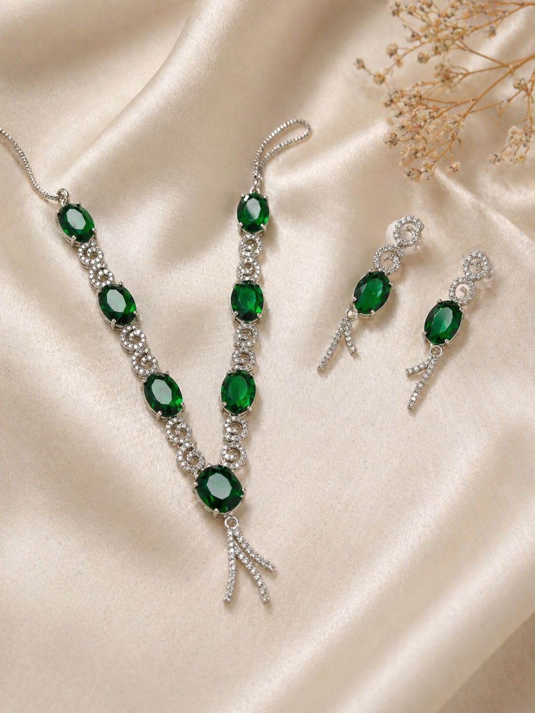 Celeste Emerald Set