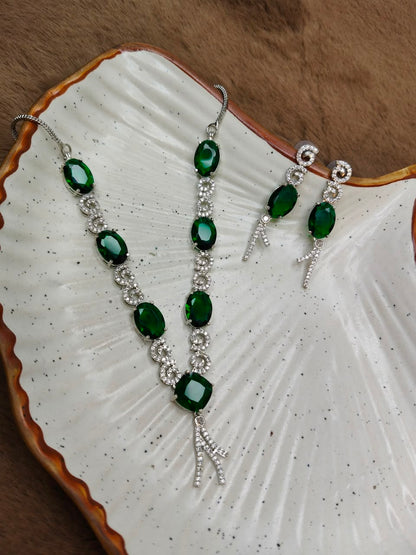 Celeste Emerald Set