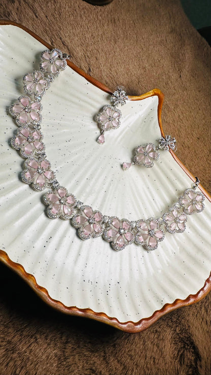 Bella Rosé Necklace Set