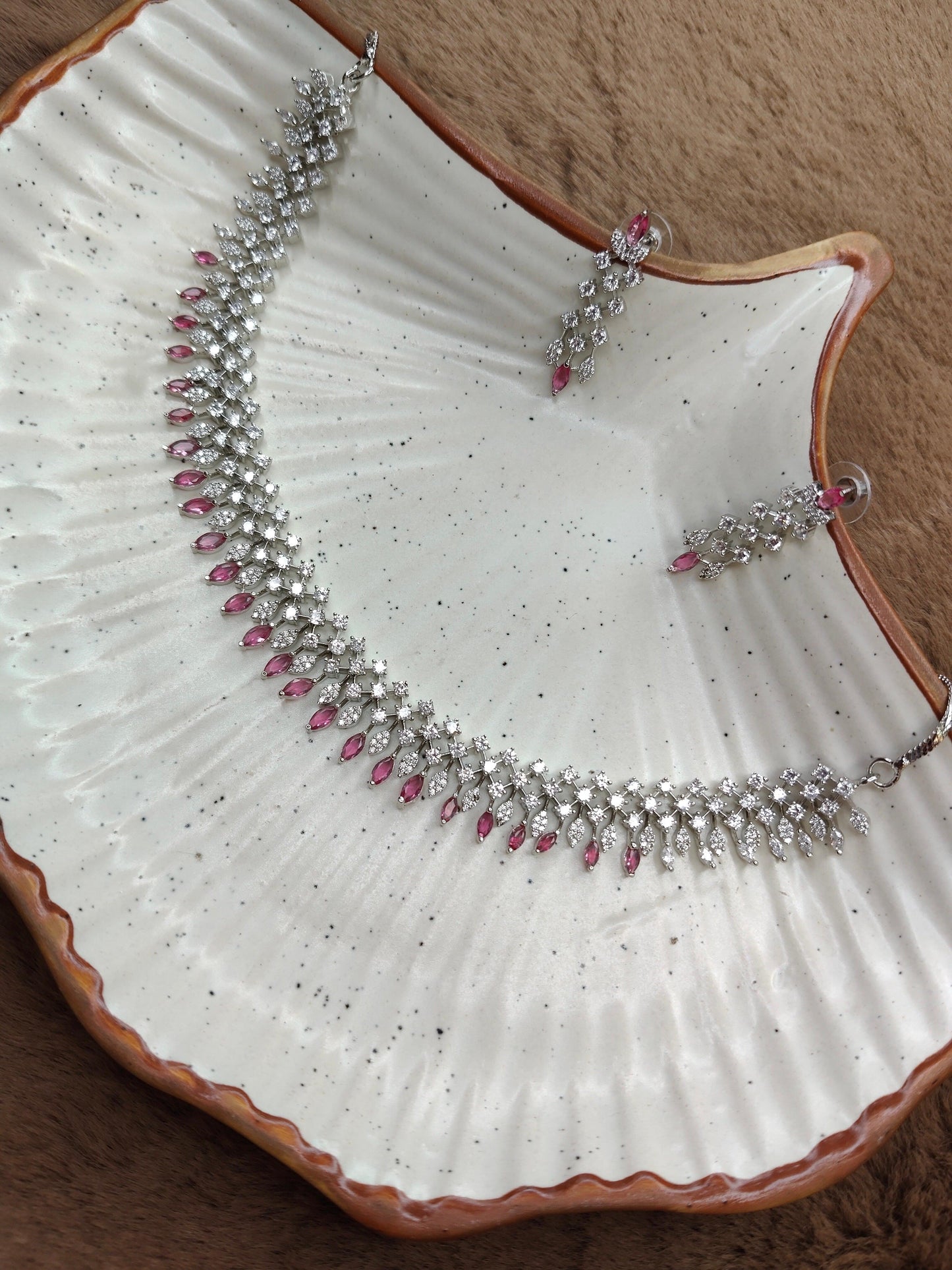 Velvet Ruby Necklace Set