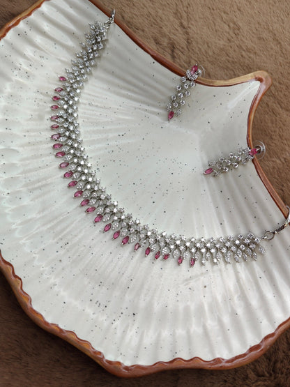 Velvet Ruby Necklace Set