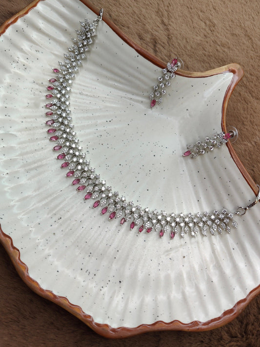 Velvet Ruby Necklace Set